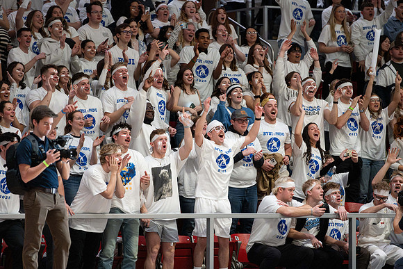 BYUI vs BYU Basketball Game - Feb 2025