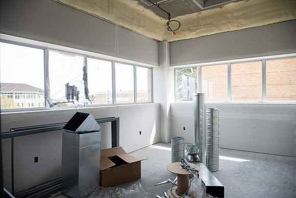 McKay Library Remodel Progress - April 2025