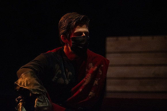BYU-Idaho theatre department dress rehearsal of Shakespeare's Henry V.