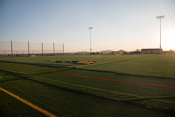 New Playing Fields are almost complete.