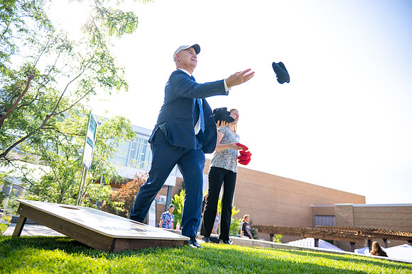 Marketing Department annual Corn Hole BBQ - June 2025
