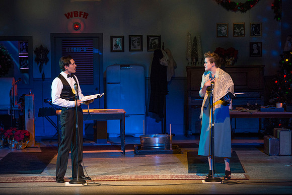 It's a Wonderful Life: A Live Radio Play, comes to life on stage at the Snow Drama Theater at BYU-Idaho.  It was written by Joe Landry and directed by Roger Merrill.