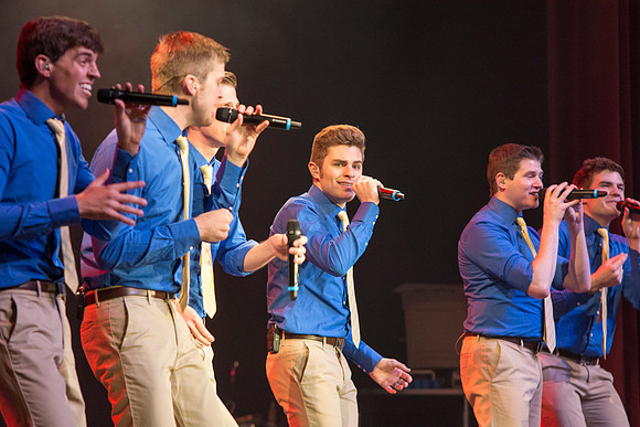 Brigham Young University's Vocal Point comes to Rexburg in a Brigham Young University-Idaho Center Stage Performance.