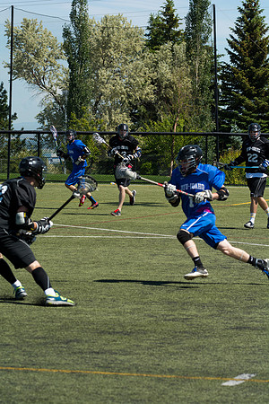 Brigham Young University-Idaho's men's lacrosse plays in the upper fields on campus.