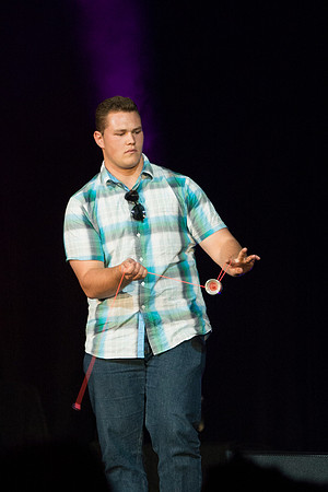 Get Connected puts on talent show for new students.