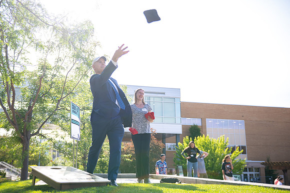 Marketing Department annual Corn Hole BBQ - June 2025