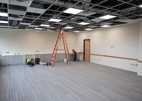 Library Construction - July 2025