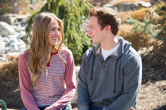 Students Haley Beutler and Cody Pexton.