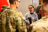 ROTC practices military tatics in an Advantage Airsoft facility.