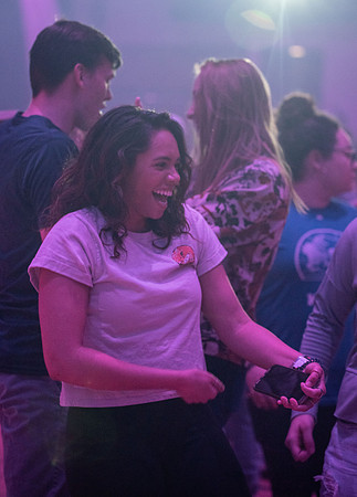 Students gather for First Friday - Apr 2022