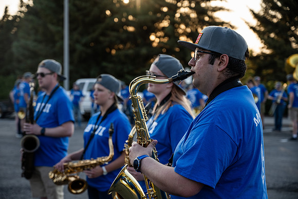Marching Band Practice - July 2025