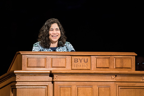 BYU-Idaho Devotional. Guest Speaker Reyna Aburto, Second Counselor in the General Relief Society. Spring Semester