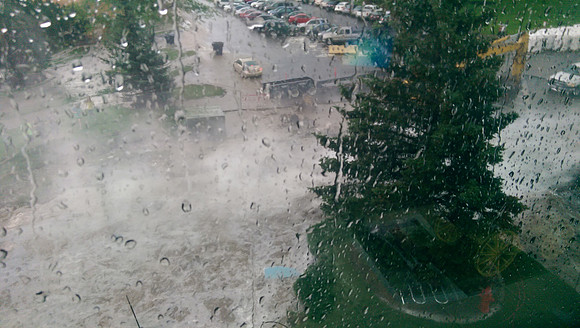 July 15, 2014 Over an inch of rain in less than an hour created a flash flood through Rexburg streets, through a few BYU-Idaho buildings and also flooded several students basement apartments. The even