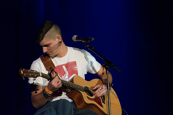Get Connected puts on talent show for new students.