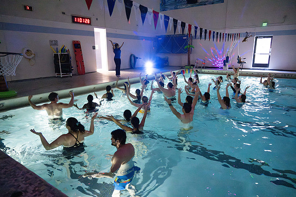 Water Aerobics Hawaiian Luau - May 2025