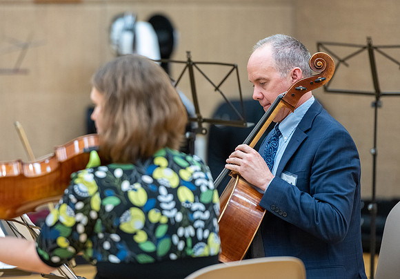 Eliza R. Snow Society, Evening of Honors, honoring Kevin Call for his years of service to the Arts.
