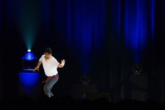 Get Connected puts on talent show for new students.