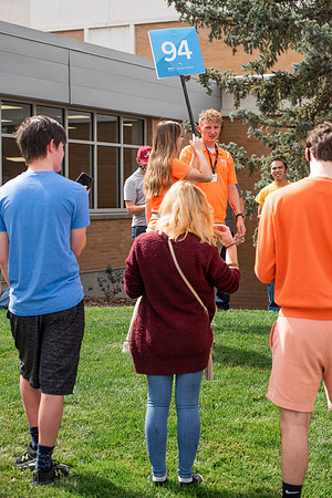 BYUI students return to campus for the Fall 2021 semester. New Freshman participate in Get Connected with their I-Groups on move-in day.