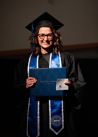 Graduates during convocation for the College of Business and Communication.