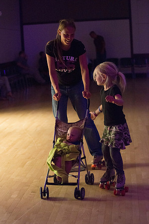Roller Skating.