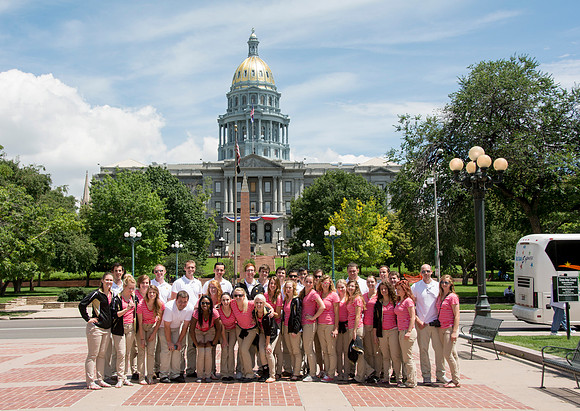 Denver Colorado, we enjoyed a tour of the US Mint and some free time at the 16th Street Mall.