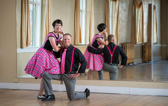 Online recruiting marketing photos. Adam & Jennifer Anderson