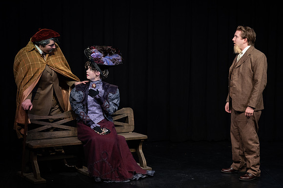 Promo pictures for the Theatre Department production, "Cherry Orchard". Winter 2020.
