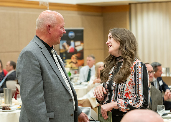 Eliza R. Snow Society, Evening of Honors, honoring Kevin Call for his years of service to the Arts.