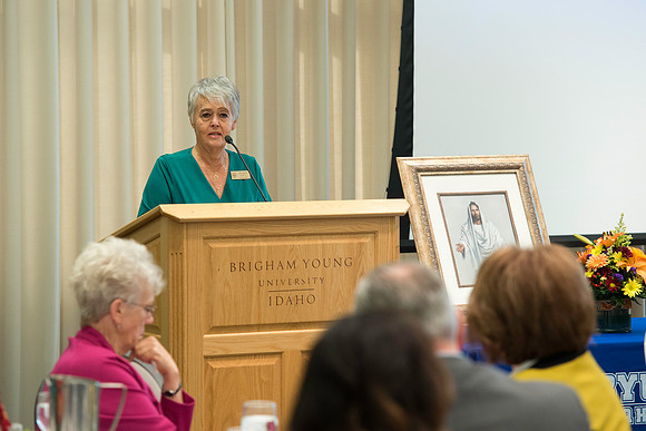 Nov, 9 2014, Ed and Arlene Williams were honored at Emeritus Breakfast.