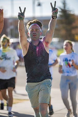 BYUI Color Run During Spirit Week
