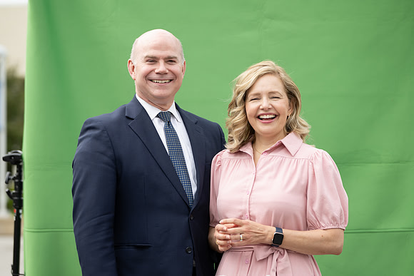 President and Sister Meredith Video Shoot - June 2024