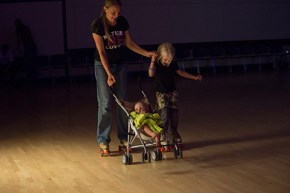 Roller Skating.