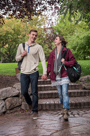 The new semester has begun at BYU-Idaho and students are already getting into the school spirit.