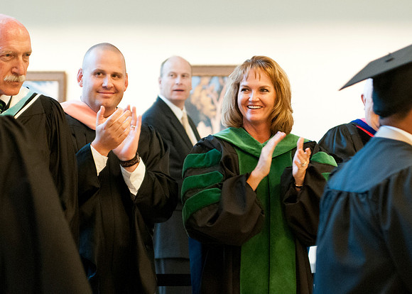 Commencement during graduation spring 2012