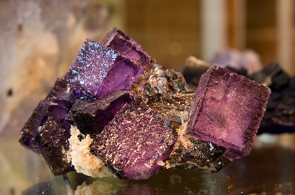 Sample of the mineral collection donated by Keith and Mauna Proctor.