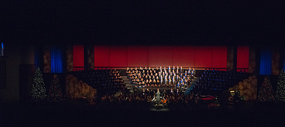 BYU-Idaho Choirs and Orchestra perform at A BYU-Idaho Christmas Concert featuring The King Singers.