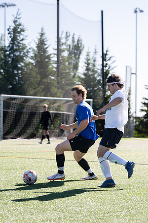 Men's Spring Competitive Soccer Quarterfinals. Vikings (3) vs Titans (0).