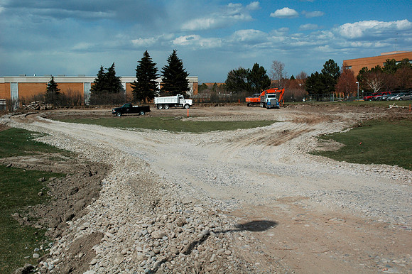 Auditorium Construction - Apr 2005