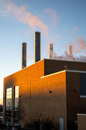 Heat Plant Sunset -Jan 2025