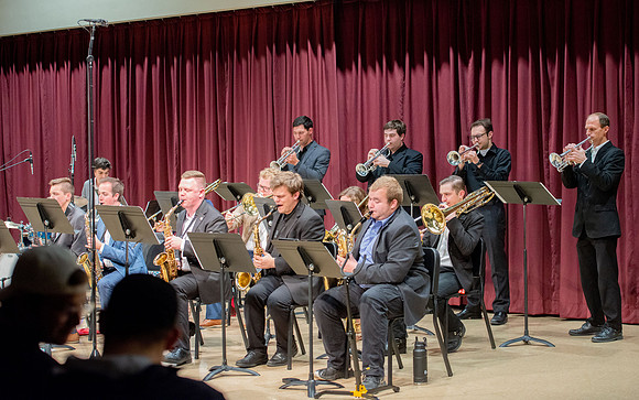 Performance of The Jazz Lab Band held at the Snow 181, directed by Dave Faires.
