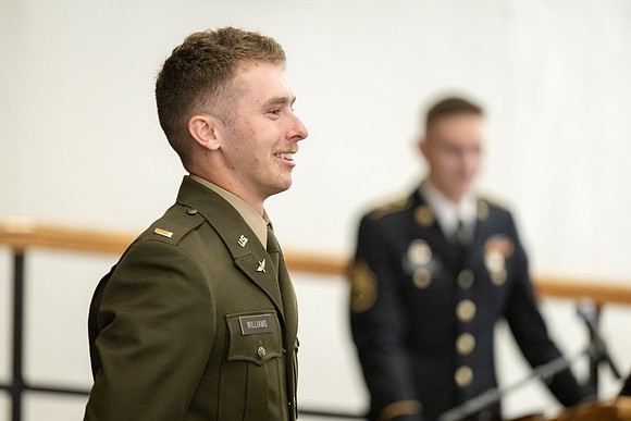 BYU-Idaho's, Reserve Officers' Training Corps Commissioning ceremonies.