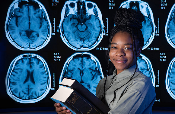 BYU-Idaho Student Ayanna Manga majoring in Psychology. Ready Photo. Winter Semester