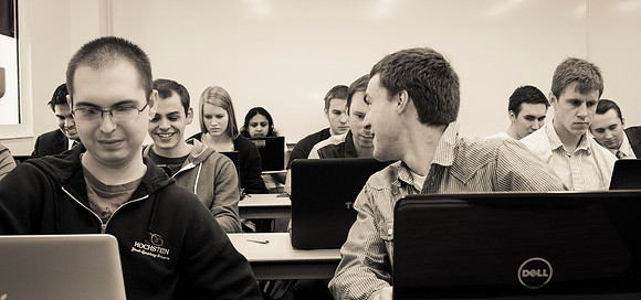 The Business Productions and Operations Management class taught by Brother Clark provides power tools for future graduates in how to successfully run a business.