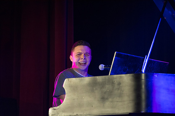 Get Connected puts on talent show for new students.
