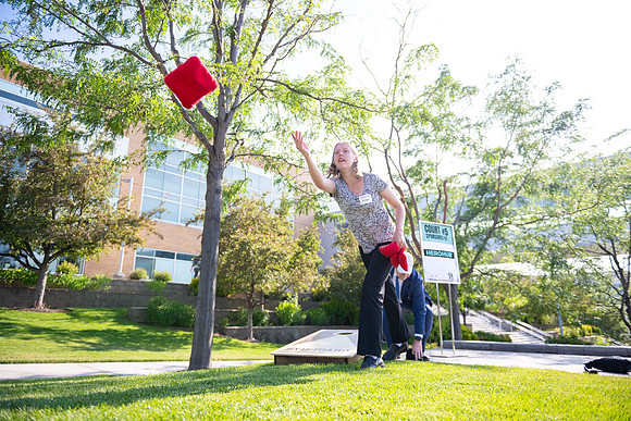 Marketing Department annual Corn Hole BBQ - June 2025