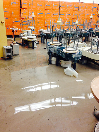 July 15, 2014 Over an inch of rain in less than an hour created a flash flood through Rexburg streets, through a few BYU-Idaho buildings and also flooded several students basement apartments. The even