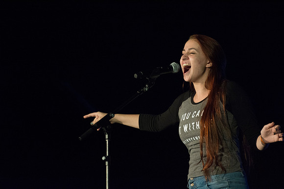 Get Connected puts on talent show for new students.