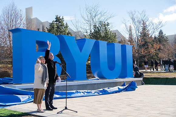 BYUI Sign Reveal - December 2024