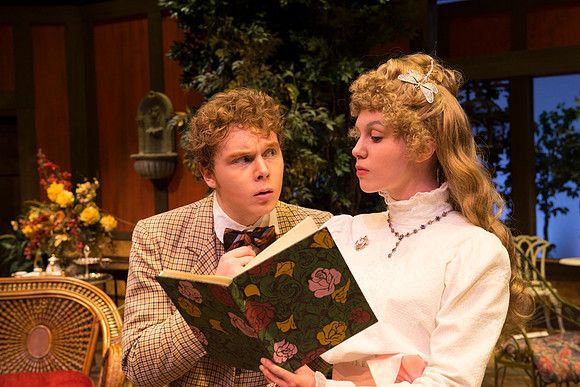 Drama production in the Black Box Theatre directed by Hyrum Conrad.