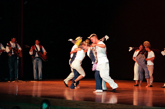 Folk Dance team performs at Ricks College.
